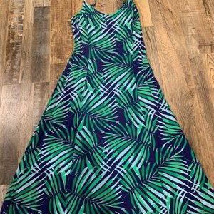 Palm Midi Dres